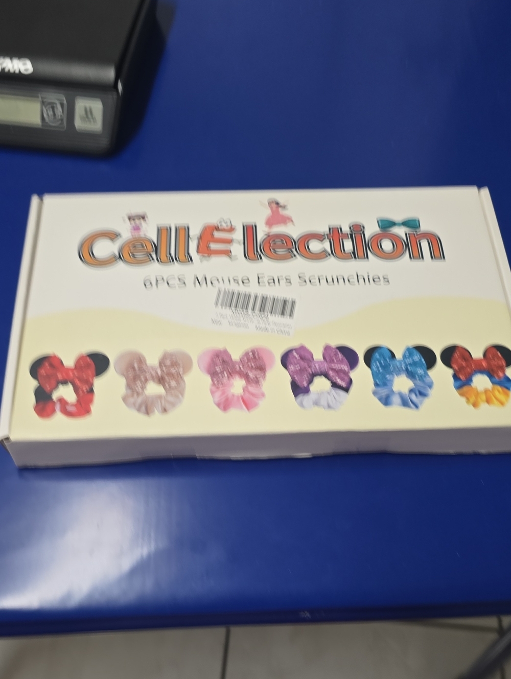 Cell Erection Kids Mouse Ears Scrunchie Set - Assorted Colors